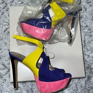 Jessica Simpson Bendie Suede heels size 8